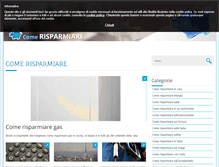 Tablet Screenshot of comerisparmiare.org